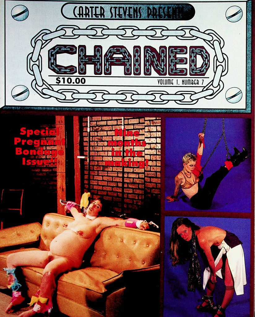 Chained Magazine  Special Pregnant Bondage Issue!  vol.1 #7  1995  Carter Stevens    092422lm-p