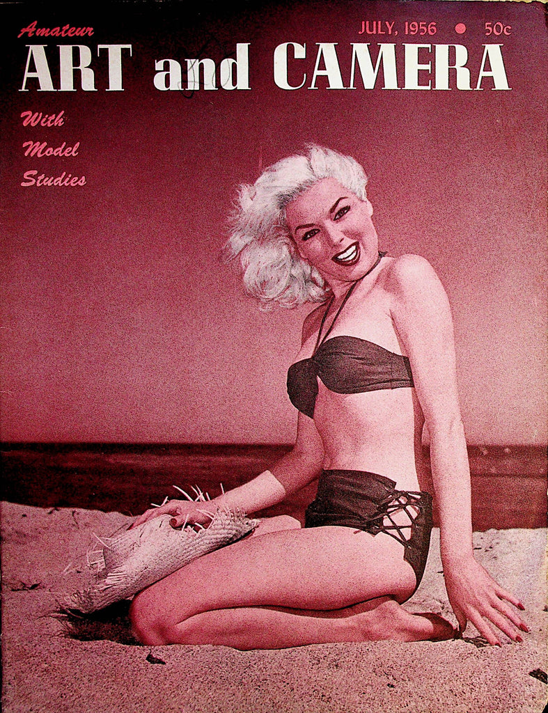 Amateur Art And Camera With Model Studies Magazine  July 1956  071922lm-p