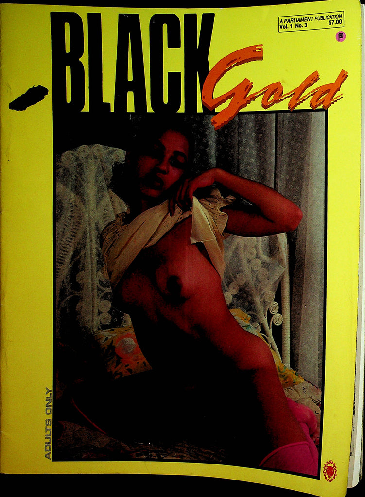 Black Gold Magazine  Francie Spread Wide  vol.1 #3  1990  Parliament Publication  021622lm-p
