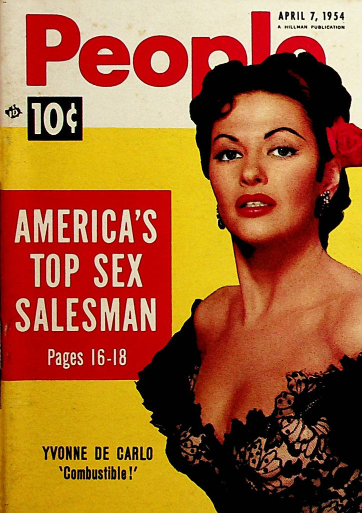 People Mini Digest   Yvonne De Carlo  April 7, 1954    091520lm-sh