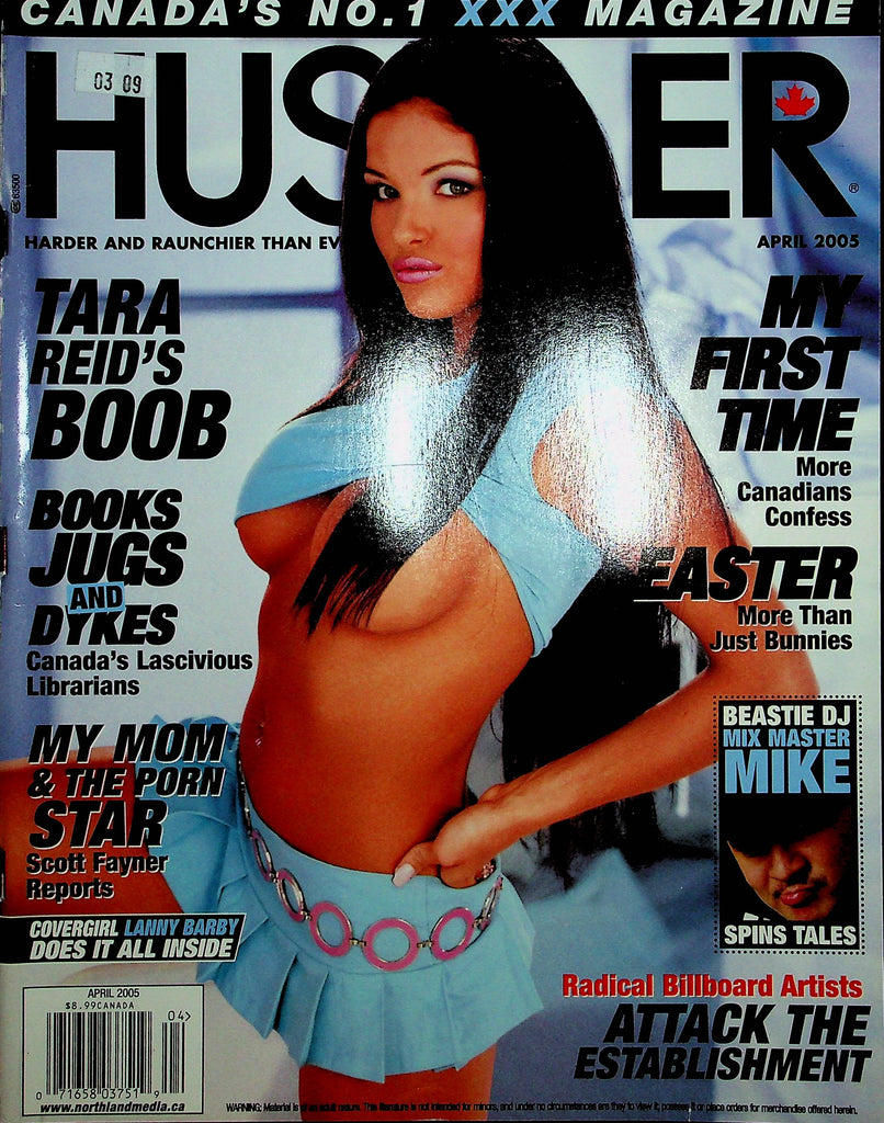 Hustler Magazine Tara Reid & Scott Fayner & Lanny Barby April 2005 111822RP