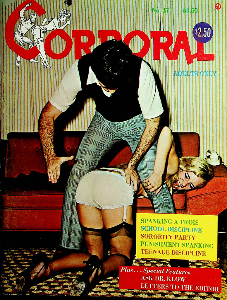 Corporal Vintage Spanking Fetish Magazine Sorority Party #47 1970 021522lm-p