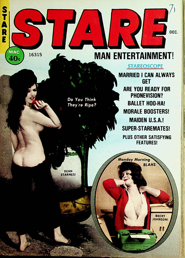 Stare Vintage Digest Uschi Digard  / Women and Cartoons! December 1971  110221lm-dm