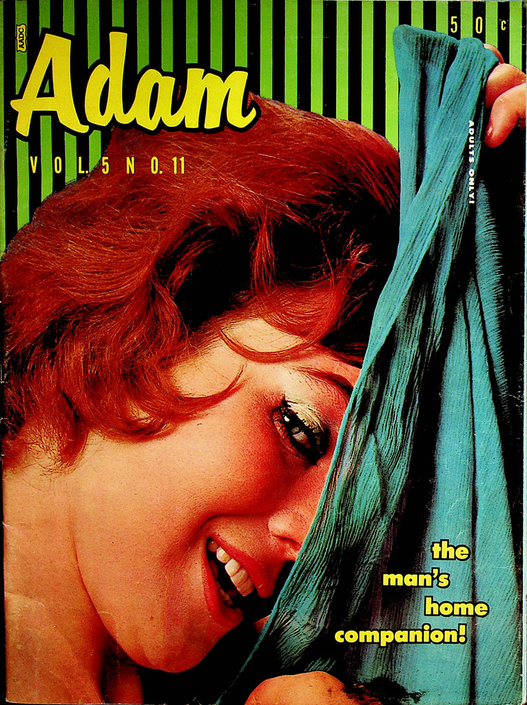 Adam Busty Magazine  Covergirl Kathy Nelson  vol.5 #11  1961       072322lm-p