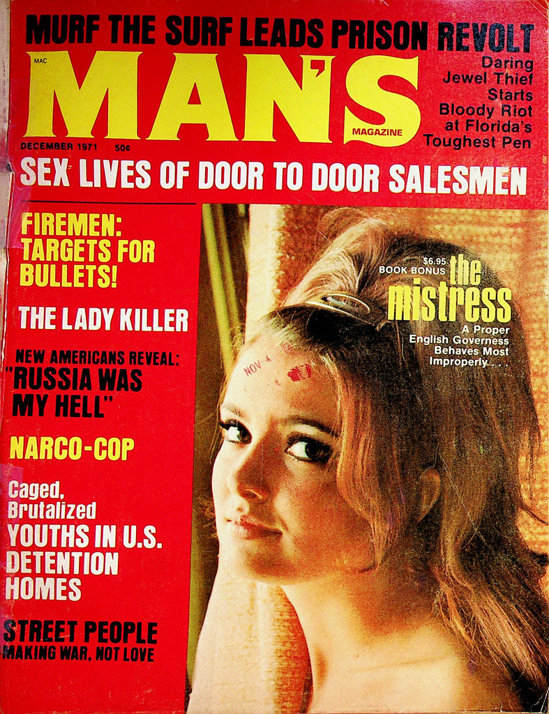 Man's Magazine  Miss December : Cheryl Carr  December 1971  080322lm-p