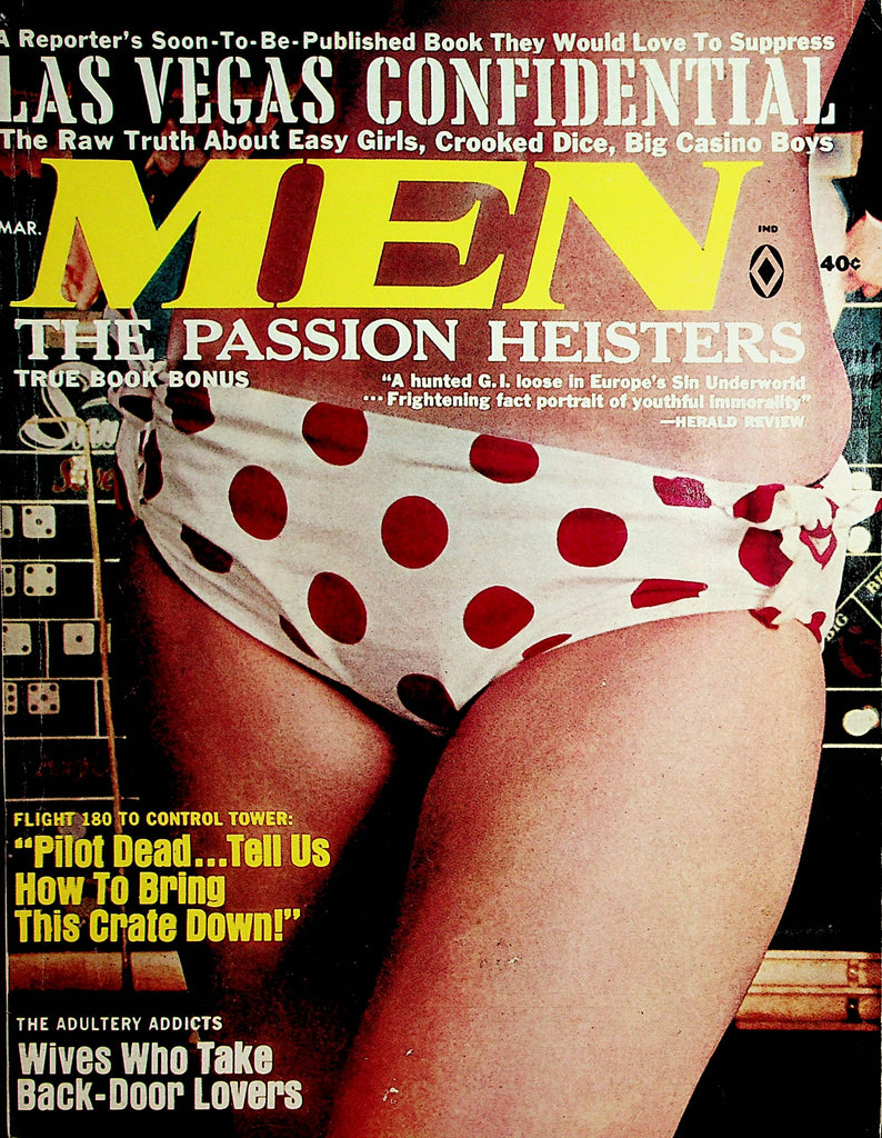 Men Vintage Magazine   Las Vegas Confidential   March 1968    121421lm-dm
