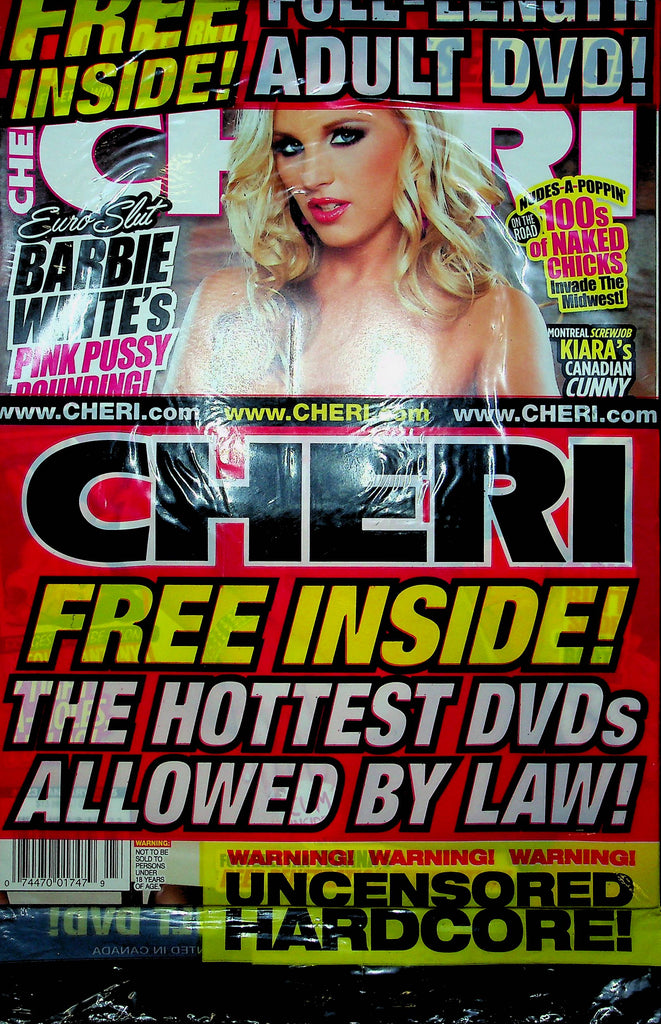 Cheri Magazine Barbie White & Kiara January 2015 W/Dvd 102522RP2