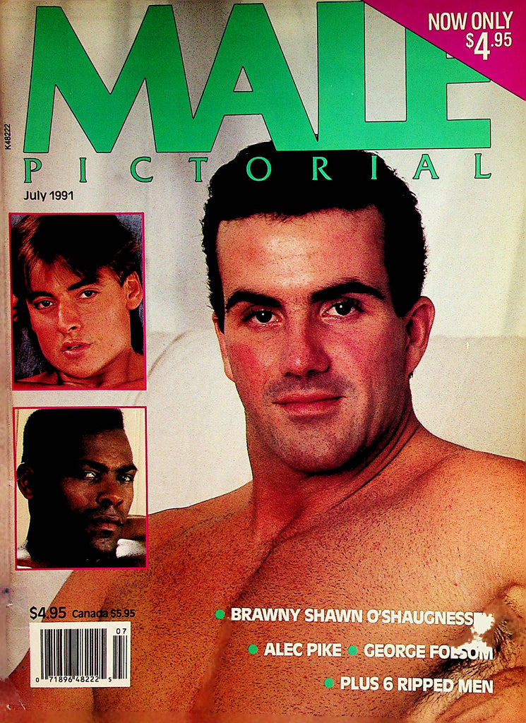 Male Pictorial Gay Magazine  Alec Pike / George Folsom  July 1991     112022lm-p