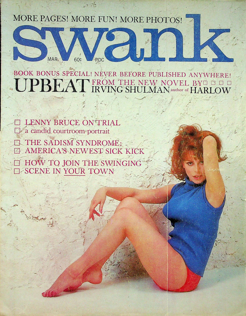 Swank Magazine Lenny Bruce On Trial Lina Del Luz March 1965 042822RP