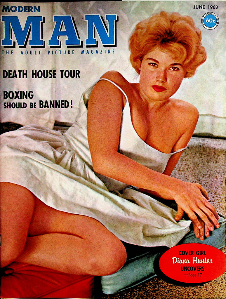 Modern Man Magazine   Covergirl Diana Hunter  June 1963      080622lm-p