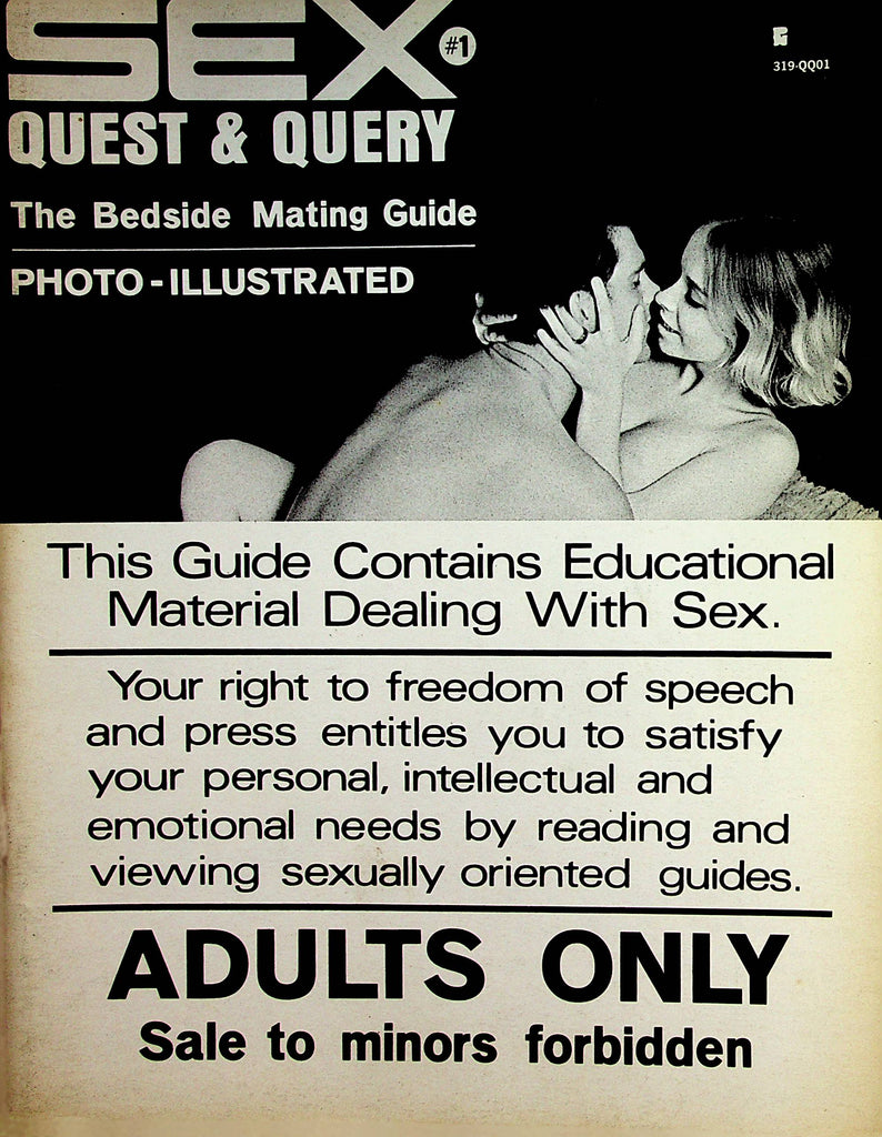Sex Quest & Query The Bedside Mating Guide Photo Illustrated  #1  1971    102022lm-p2