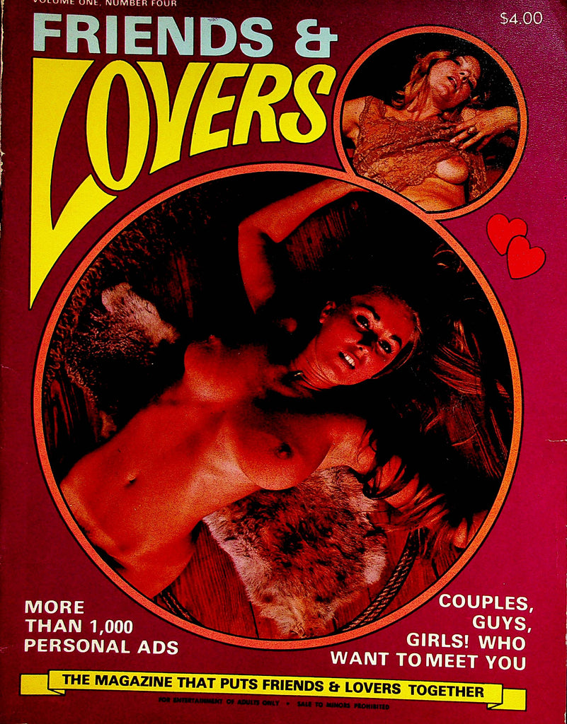 Friends & Lovers Swingers Contact Magazine  vol.1 #4  1975      022723lm-p2