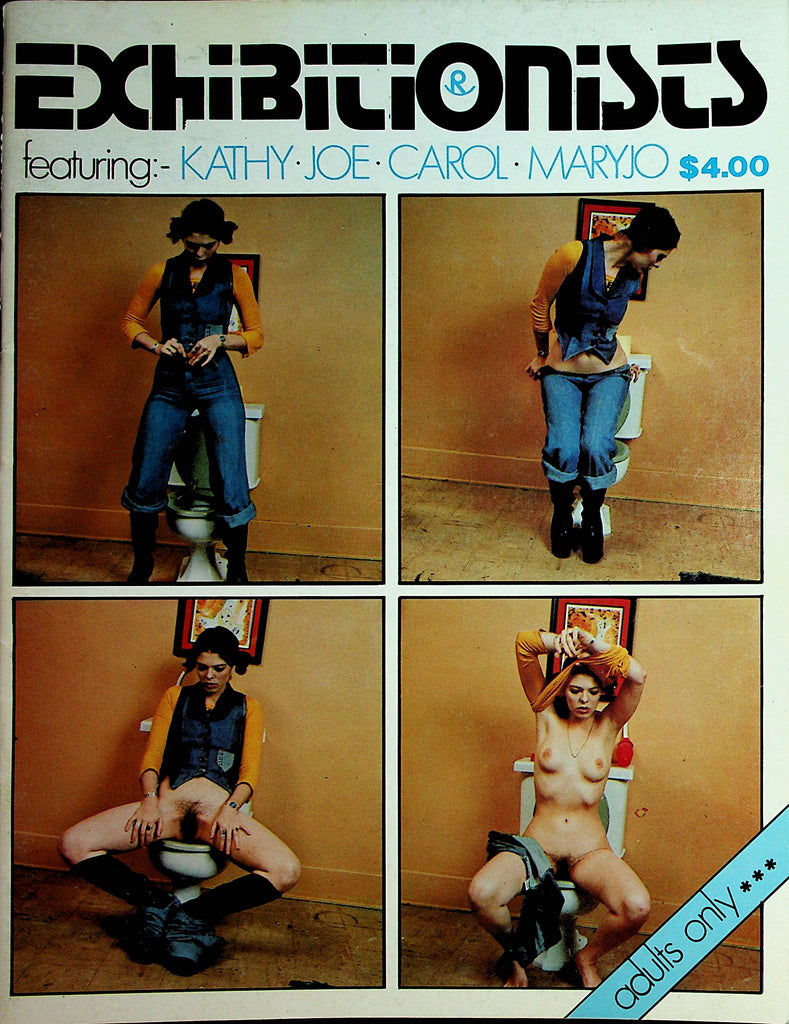 Exhibitionists Magazine Katy/Joe/ Carol/ Maryjo  #1  1970's  042421lm-mp