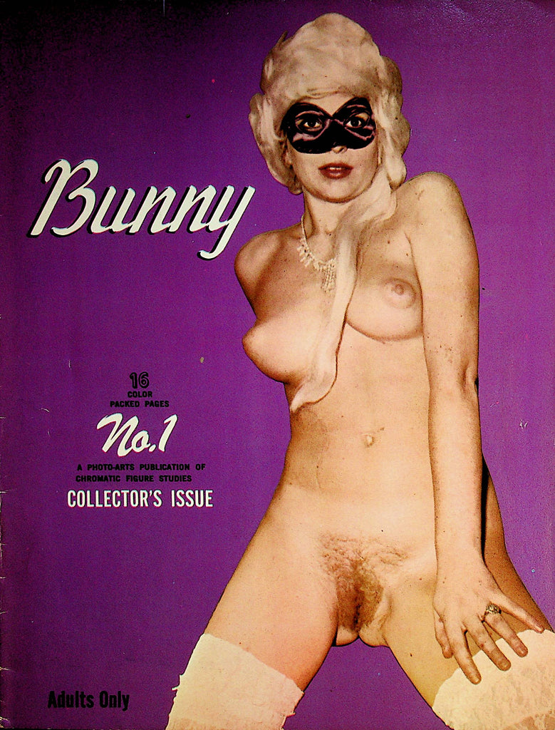 Bunny Vintage Magazine  #1  1968 Collector Issue  photo-arts publication    062522lm-p2