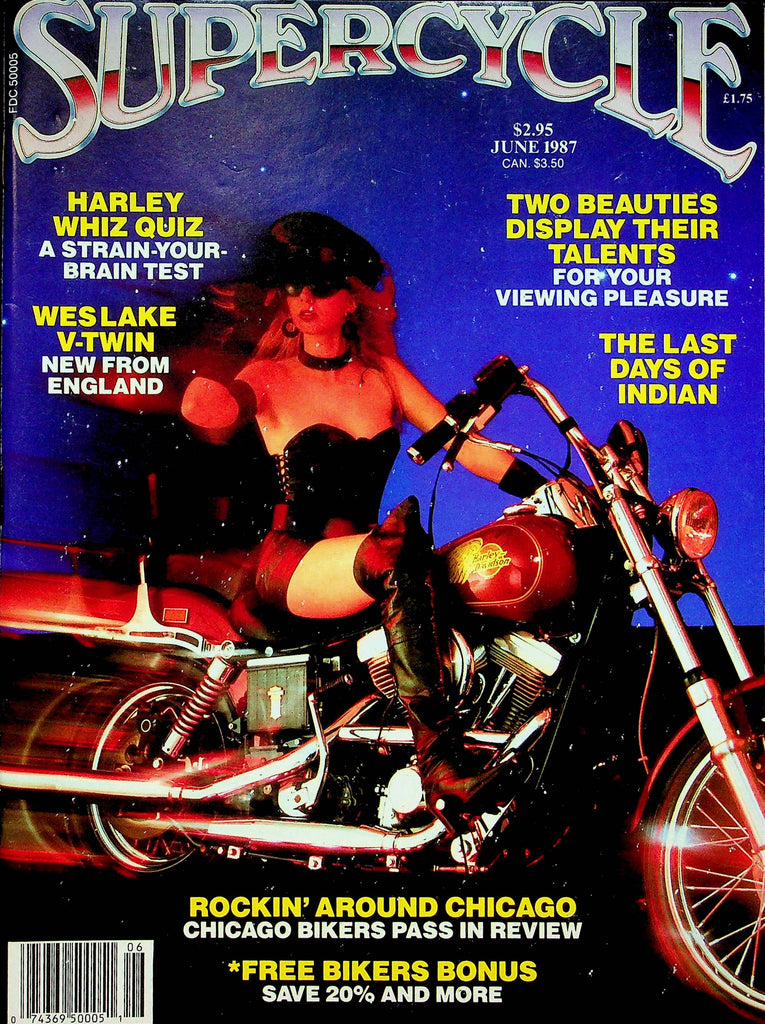 SuperCycle Magazine Midnight Express & 47 Knuckle June 1987 060922RP