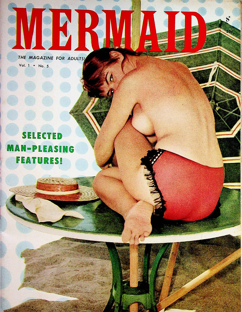 Mermaid Busty Magazine   Melody Ward  vol.1 #5  1958    083122lm-p