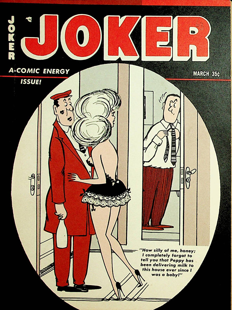 Joker Vintage Digest  Greta Thyssen  / Women and Cartoons! March 1963  110221lm-dm