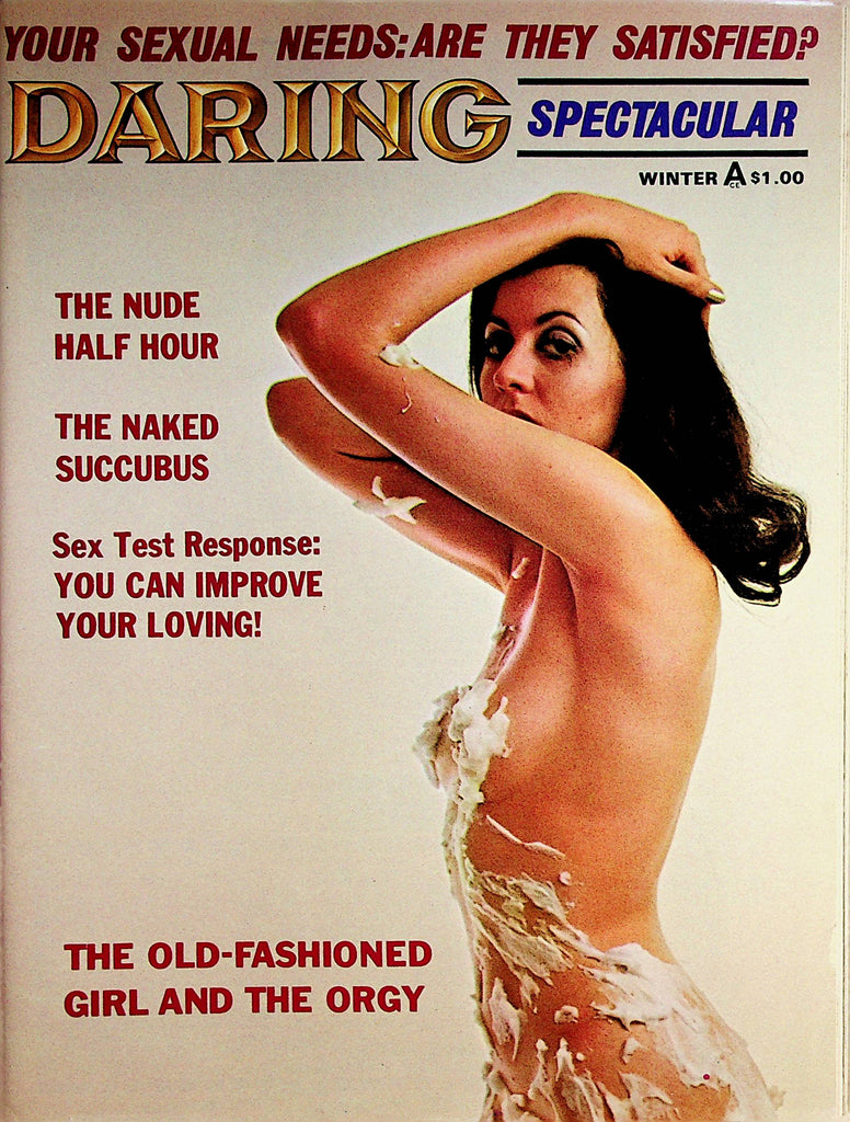 Daring Spectacular Busty Magazine  Centerfold Girl Wendy Alexander  Winter 1970-1971      070422lm-p