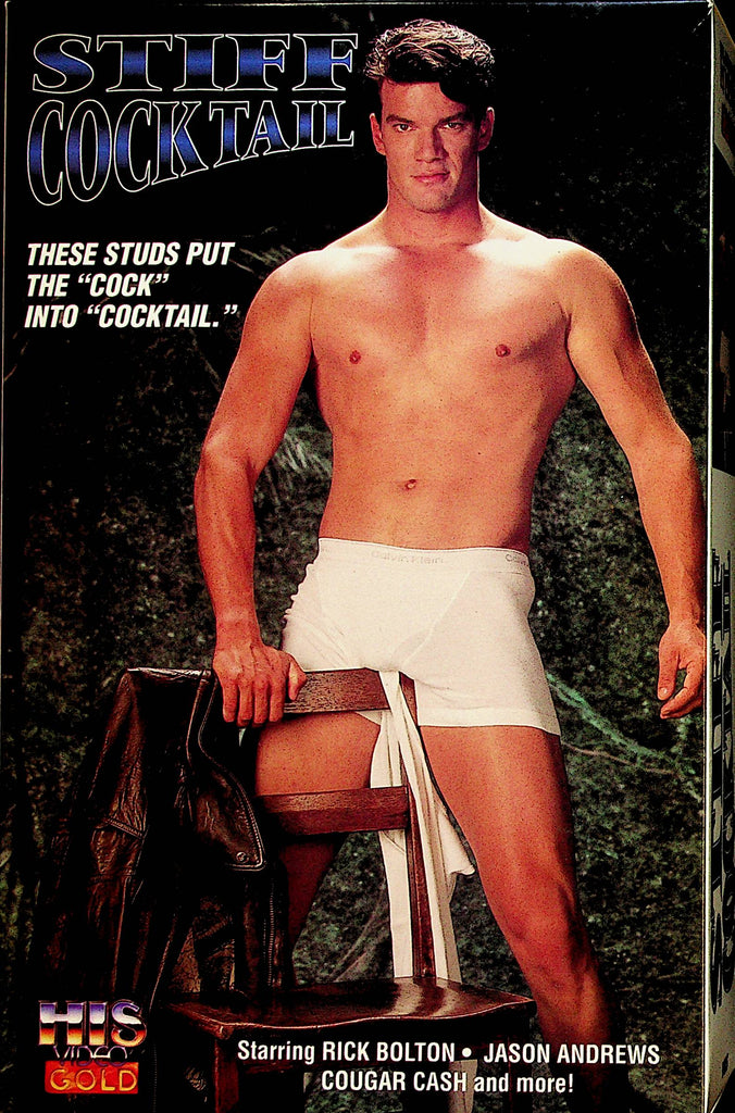 Stiff Cocktail Gay VHS Movie  Rick Bolton / Jason Andrews  by His Video Gold   031523lp-vhs4