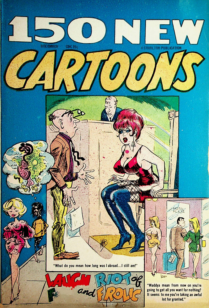 150 New Cartoons Vintage Magazine  Laugh Riot Of Fun And Frolic  December 1970   100421lm-dm