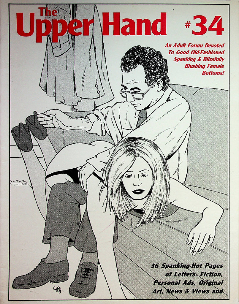 The Upper Hand Magazine  Forum Devoted To Spanking & Blissfully Blushing Female Bottoms! #34 1995       071122lm-p2