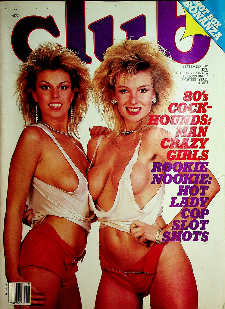Club Busty Magazine  Centerfold Girl Coral September 1985    011122lm-dm2
