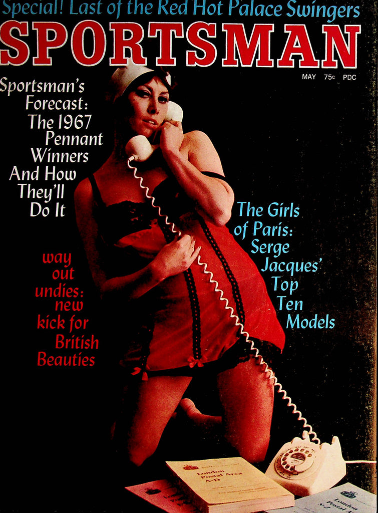 Sportsman Magazine The Girls Of Paris: Serge Jacques' Top Models  May 1967  070522lm-p