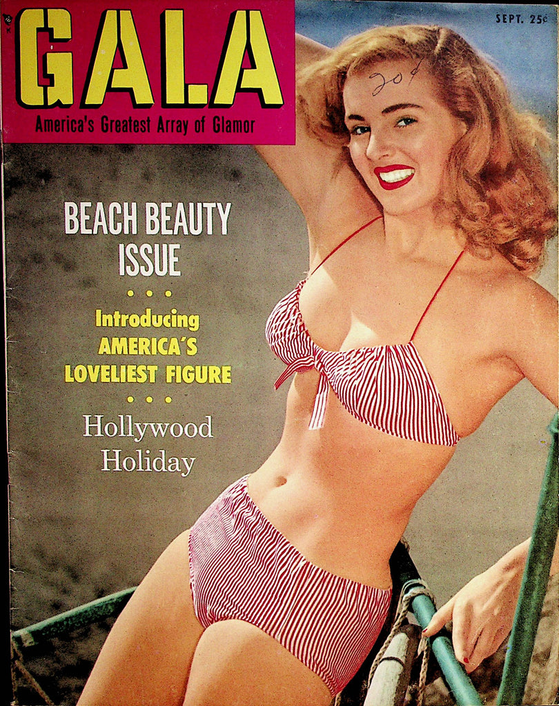 Gala Busty Magazine  Regina Hall / Beach Beauty Issue  September 1953      070122lm-p2