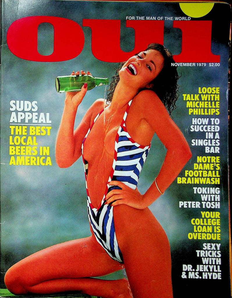 OUI Magazine Michelle Phillips & Dr. Jekyll And Ms.Hyde November 1979 020123RP