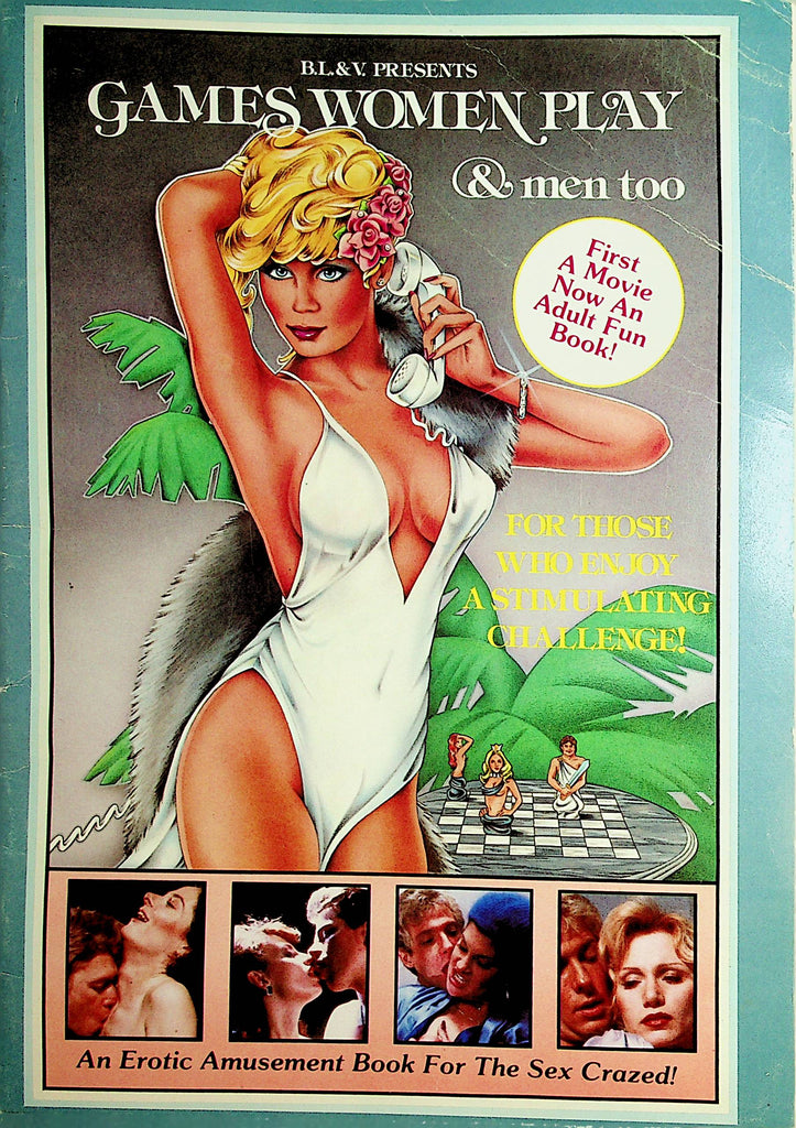 Games Women Play & Men Too Magazine   Erotic Amusement Book   1974        012622lm-dm
