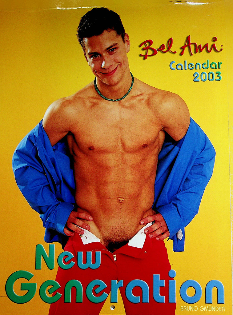 Bel Ami Calendar 2003  New Generation - Male Hunks     022423lm-p2