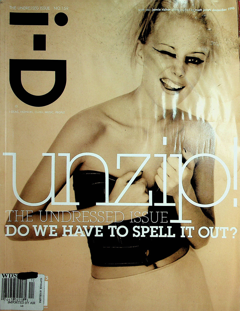 i-D Fashion Magazine  The Undressed Issue  #159  December 1996 050821lm-sh