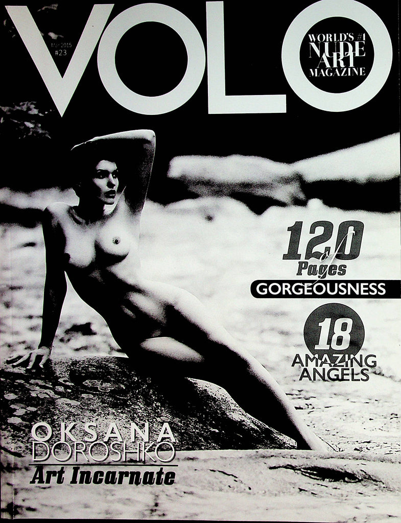 Volo Nude Art Magazine  Covergirl Oksana Doroshko  #23 2015 Gorgeousness Issue    022723lm-p