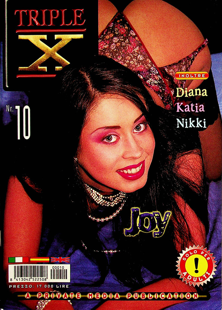 Triple X International Digest  Covergirl Joy  #10  1996  by Private   011323lm-p2