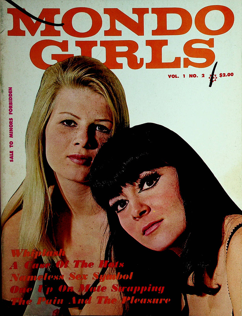 Mondo Girls Vintage Magazine  One Up On Mate Swapping  vol.1 #2  1967 Press Arts  112621lm-dm