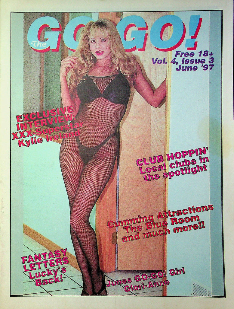 Pennsylvania Adult Entertainment Guide The Go-Go! Magazine Ft. Kylie  Ireland & Glori-Anne June 1997 033123RP