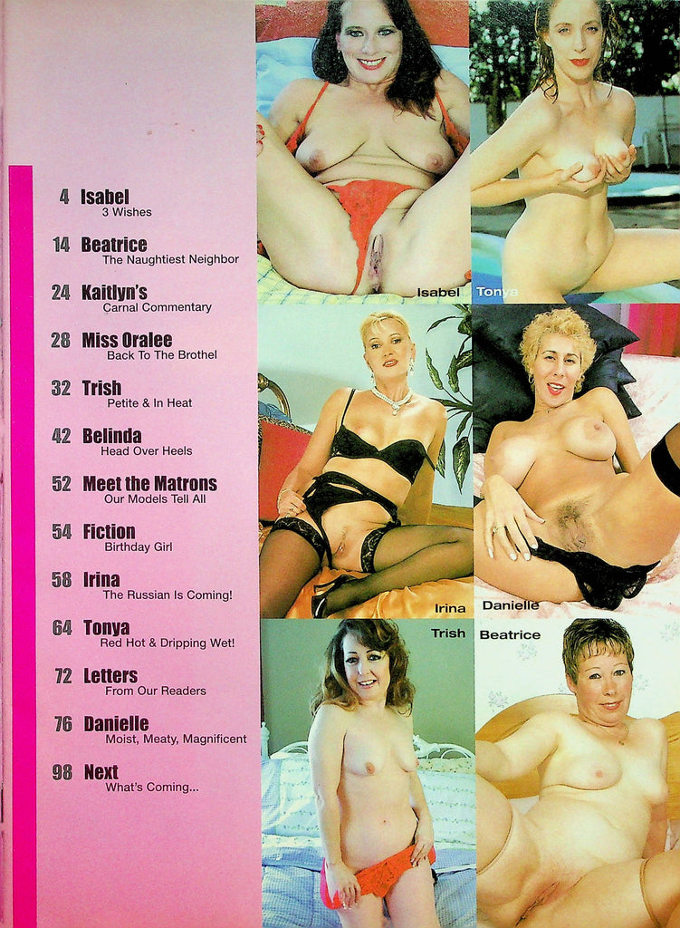 Vitals Adult Magazine Isabel Tonya & Irina UNKNOWN DATE 050422RP