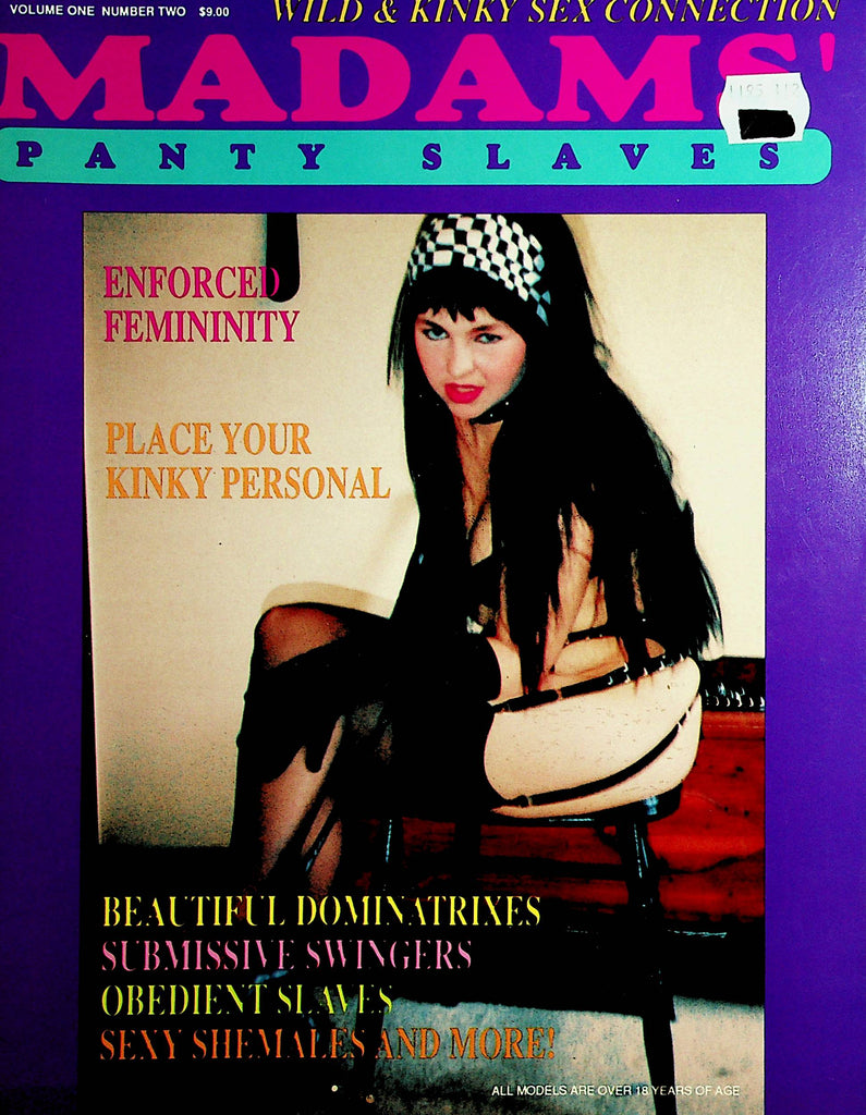 Madams' Panty Slaves Fetish Magazine Beautiful Dominatrixes vol.1 #2 1980's  070820lm-sh
