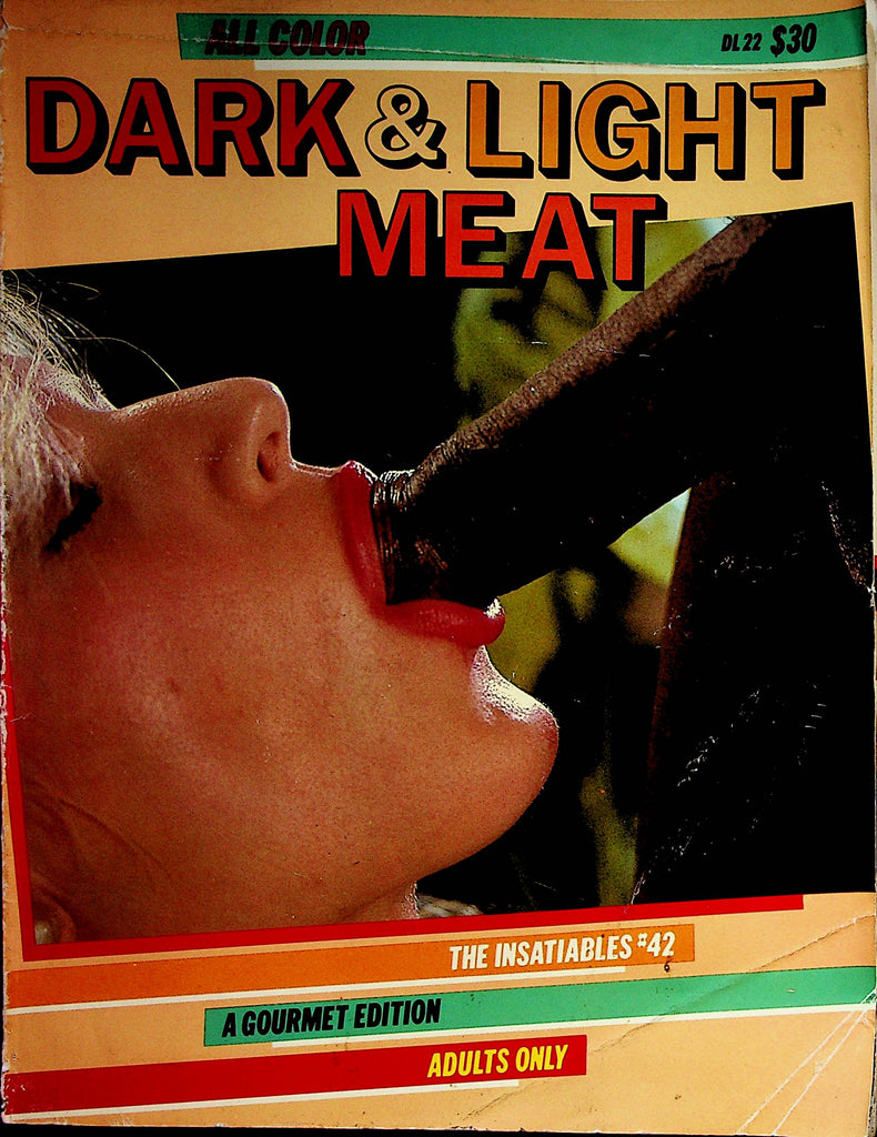 Dark & Light Meat Magazine  Vanilla Fudge Ripple  #42  The Insatiables  1980's Gourmet Edition  072622lm-p2