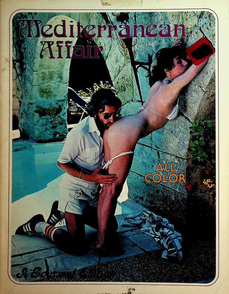 Mediterranean Affair Vintage Magazine   Veronica/ Luis  #1 1960's Gourmet Edition    120221lm-dm2