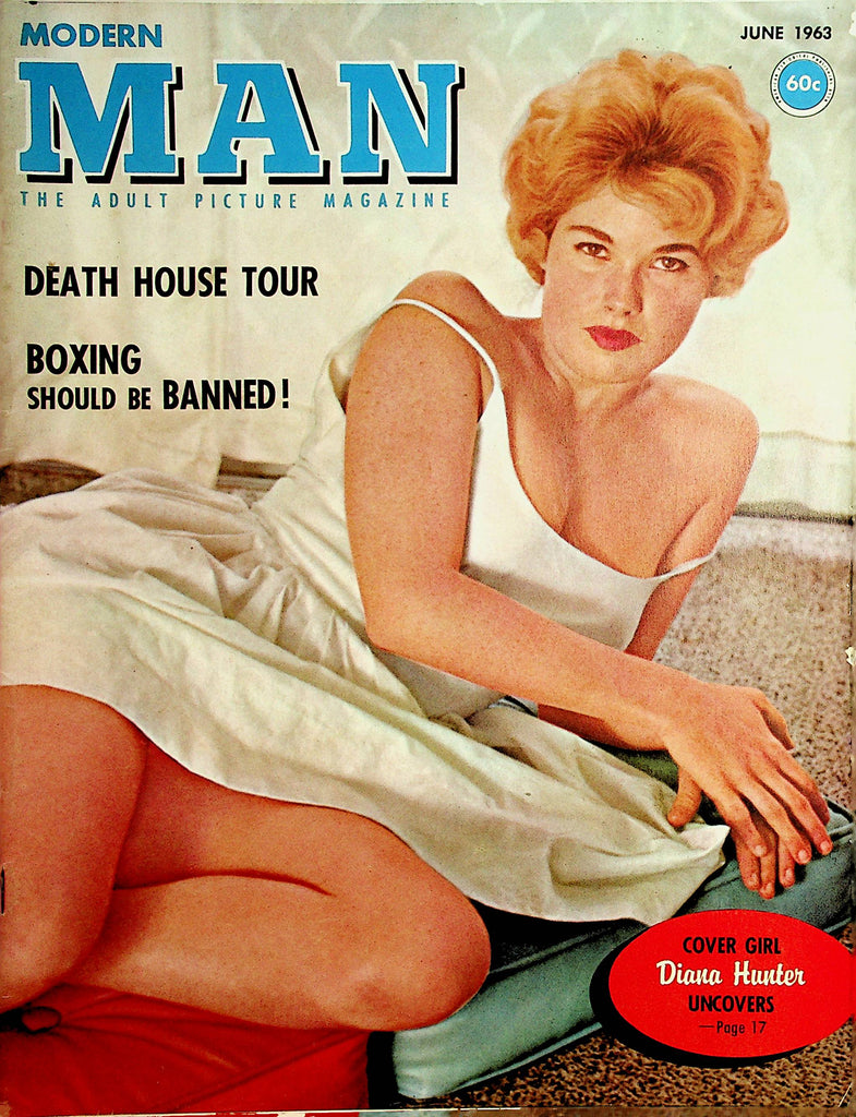 Modern Man Magazine   Cover Girl Diana Hunter  June 1963  100221lm-dm