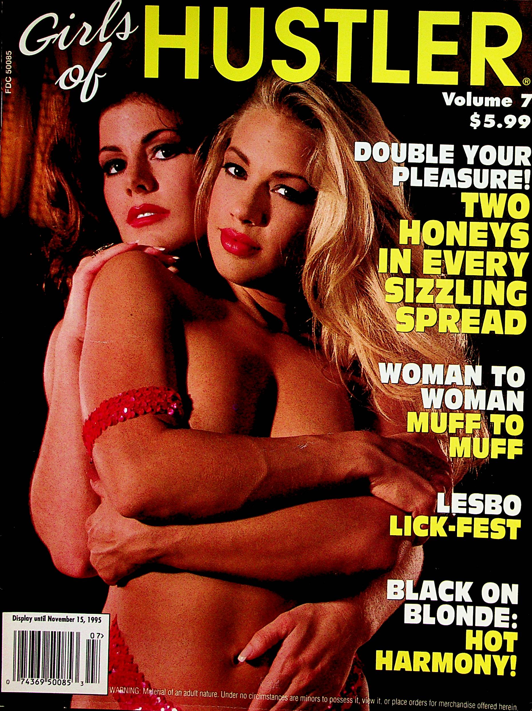 Girls Of Hustler Lesbian Magazine Double Your Pleasure vol.7 1995 1122 –  Mr-Magazine