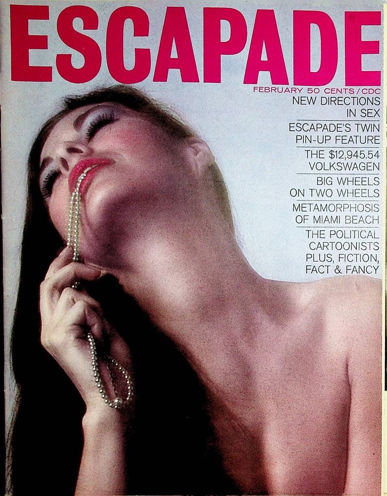 Escapade Vintage Magazine  Centerfold Lili Carlin  February 1964   100121lm-dm