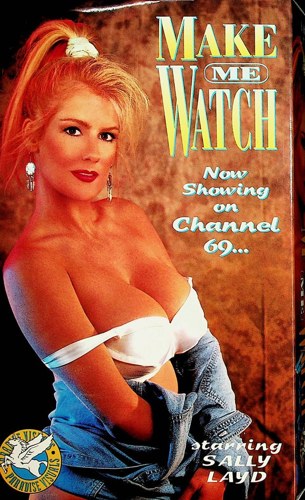 Make Me Watch VHS  Sally Layd / Brittany O'Connell   XXX  1995    121221lm-dm3