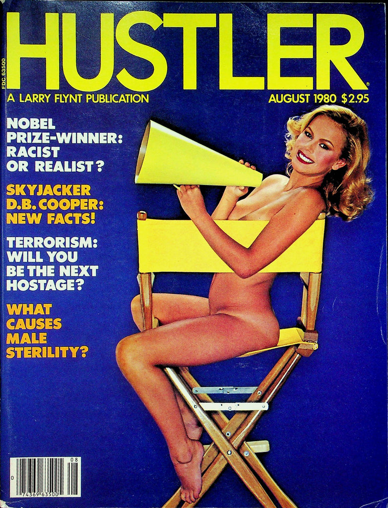 Hustler Magazine D.B. Cooper & William Shockley  August 1980 072022RP