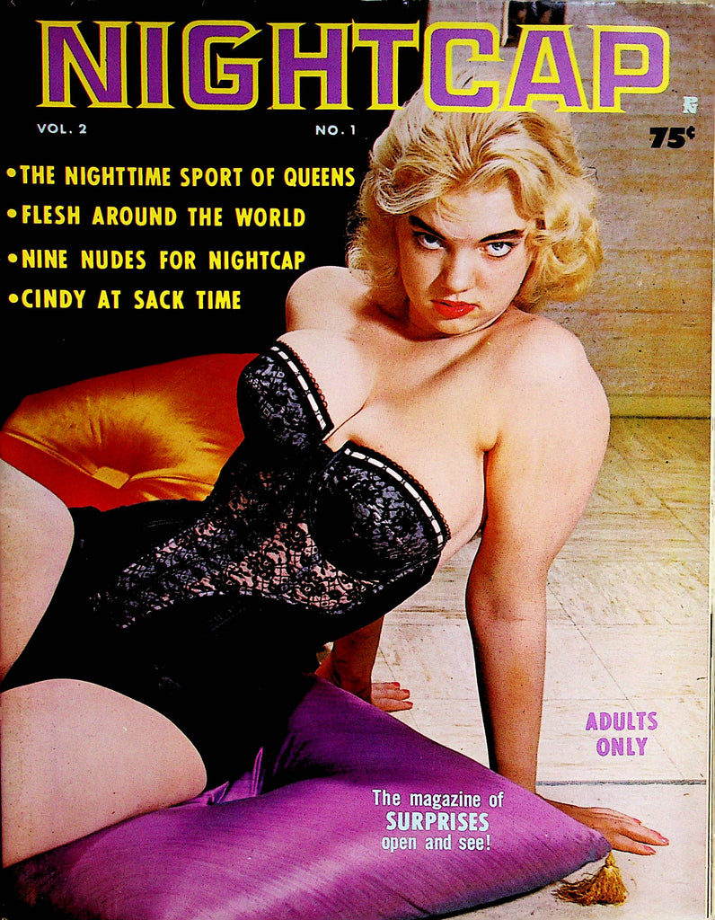 Nightcap Busty Magazine  Centerfold Nine Nudes For Nightcap  #1 1962     071322lm-p2