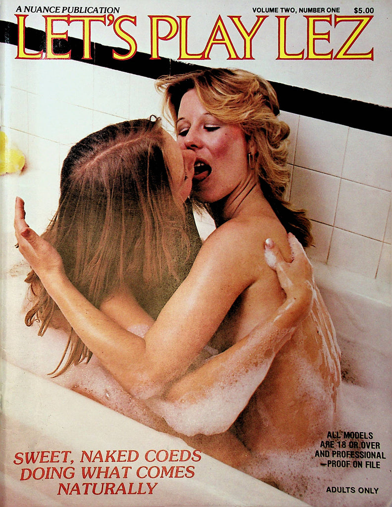 Let's Play Lez Magazine  Sweet, Naked Coeds  vol.2 #1 1979 Nuance Publication  101020lm-sh