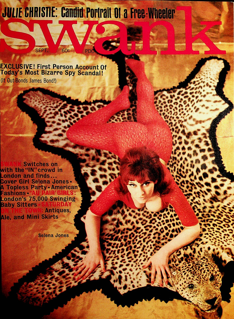 Swank Busty Vintage Magazine   Selena Jones  September 1966      101421lm-dm