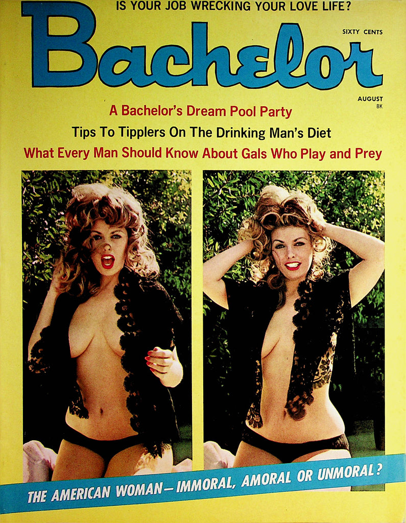 Bachelor Magazine   Covergirl Beverly  August 1966   062122lm-p2
