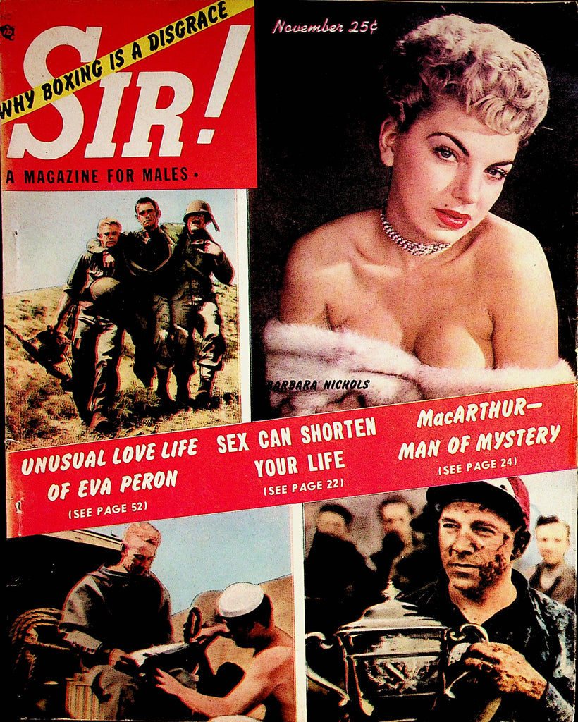 Sir! Vintage Magazine   Barbara Nichols    062822lm-p